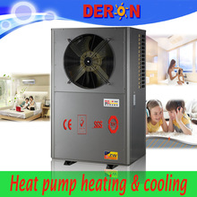 8KW Mini split evi air to water heat pump conditioner with heating cooling to Romania, Europe