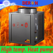 New technology 80 degree high temperature heat pump for heating and cooling, hot water reach to 80C