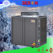 -25C Europe outdoor low temperature runing, air to water heat pump -25 degree, EVI Heat Pump industrial type
