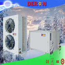 -25C Europe outdoor low temperature runing, air to water heat pump -25 degree, EVI Heat Pump