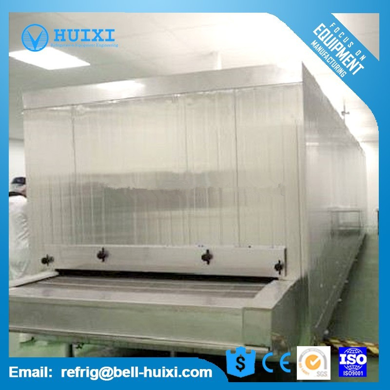 IQF Tunnel Quick Freezing Machine Commercial Freezer
