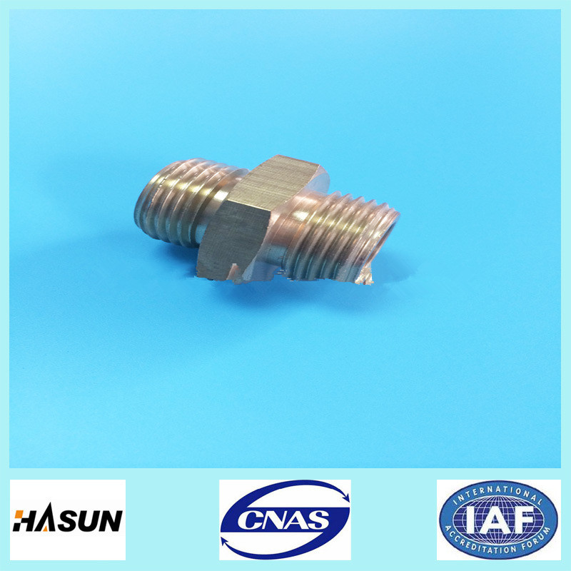 Double Threaded Copper Fast Joint Brass Connector