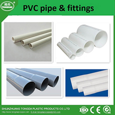 High quality pvc pipe and fittings with best price