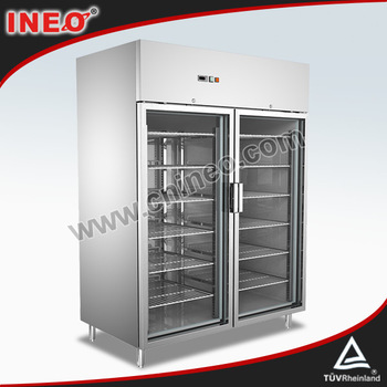 Commercial Stainless Steel Upright Display Freezer/Frozen Food Display Freezer/Commercial Display Freezer