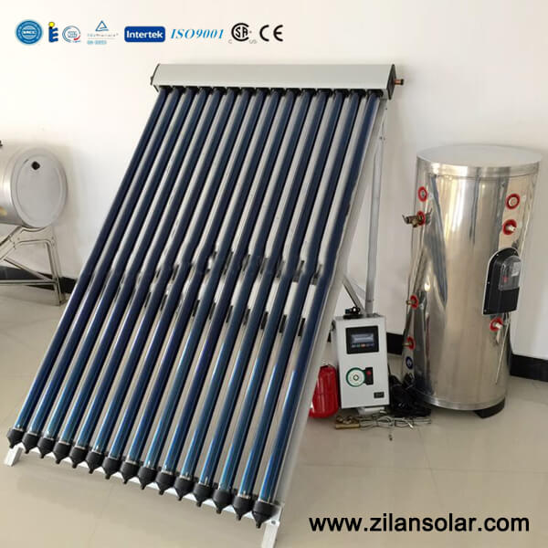 Stainless steel seperated solar panel water heater for big family