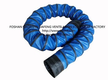 High Quality PVC Fire Resistant Flexible Insulated Air Duct