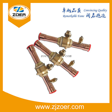 Ball valve with access valve