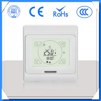 Electric Touch Screen Thermostat for Housing