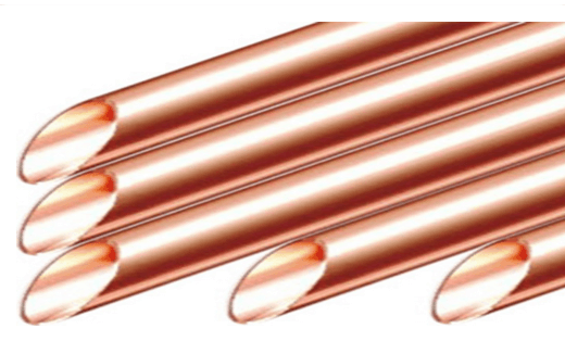 straight copper tube