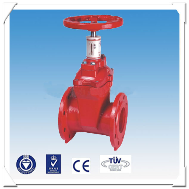 Manufacture Quanzhzou Soft sealing butterfly valve type ZSZF fire signal