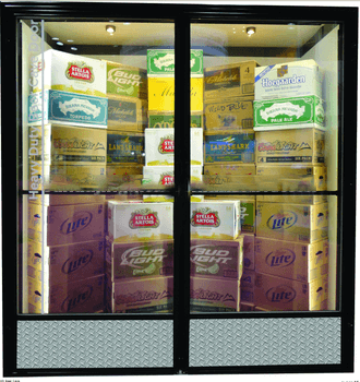Energy Saving Freezer glass door for Supermarket/ Cold room/ Refrigeration