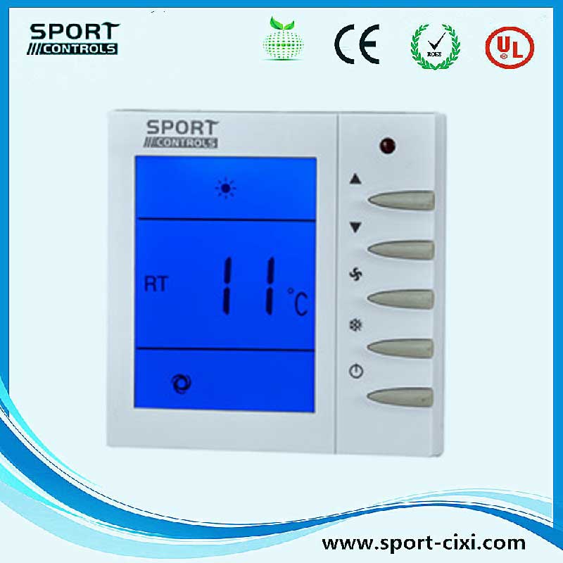 low price LCD thermostat central air-conditioning 5℃-35℃ Control range