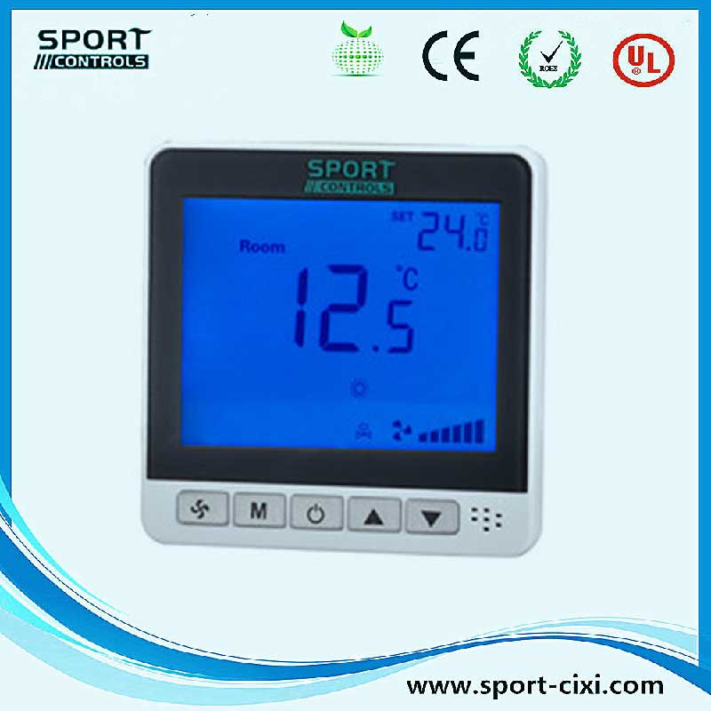 LCD Room  Programmable Thermostat with Infrared Remote Control