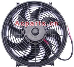 14 inch Auto AC Electrical Radiator Cooling Fan S-curve Blade Type 120W 180W