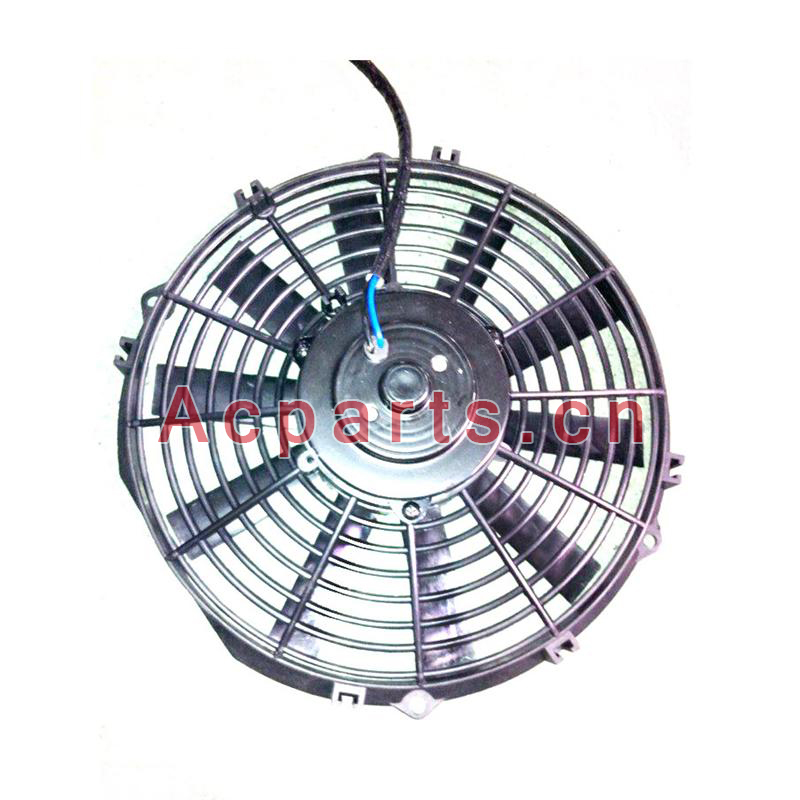 14 inch Auto AC Fan Assembly Unicersal Cooling Fan Straight Blade 90W 120W 180W