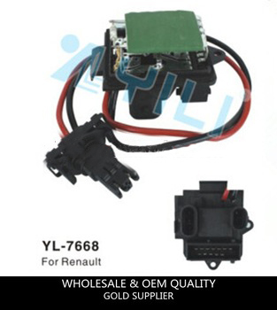 Heating Resistor YL-7668 for renault.