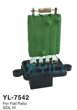 Blower motor resistor YL-7542 for Fiat Palio