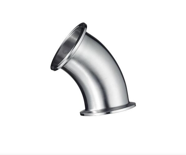 45 degree cold drawn stainles steel ASME B16.9 seamless elbow for sale