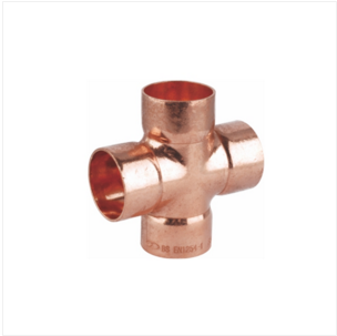 Red copper equal cross