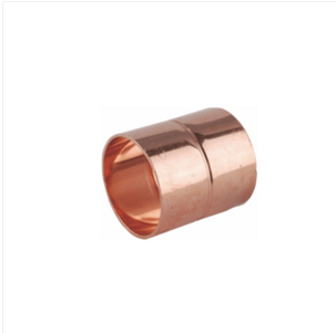 Red copper equal coupling