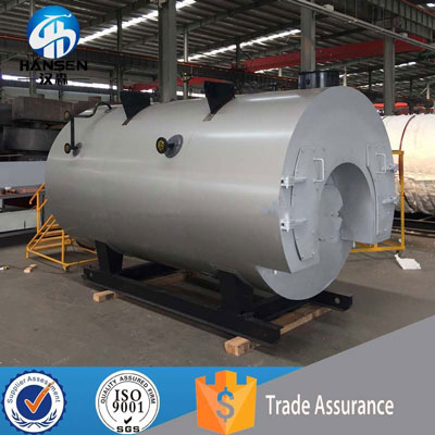 High Quality Corrugated Fire-Tube 1000KG/HR LPG LNG Fired Boiler for Commercial Usage