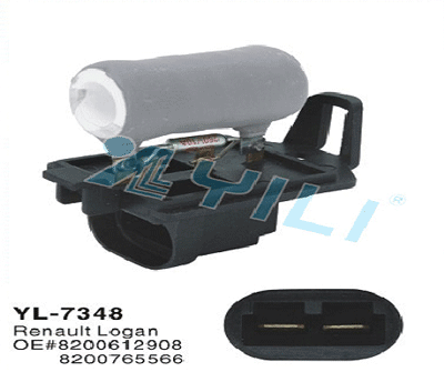 Blower motor resistor YL-7348 for Renault  OE#8200612908/8200765566