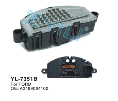 Blower motor resistor YL-7351B for Ford OE# A2469064100