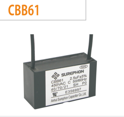 Capacitor CBB61   450avc-