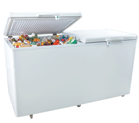 510L Double door opening refrigeration