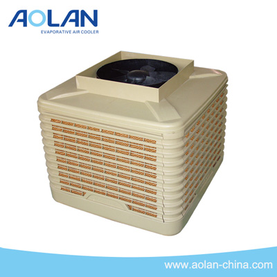 evaporative air cooler airflow 18000 top discharge wall mounted