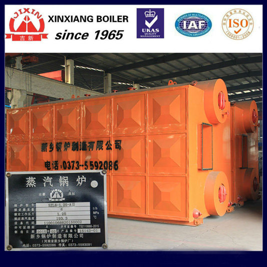 10t gas fired steam boiler for industry
