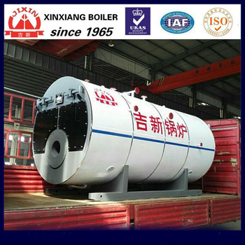 wns series horizontal style gas or oil boiler