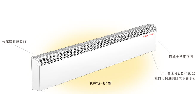 CPTL-1 Copper Tube-Aluminum Fin Heating Convector