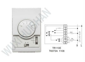 Room Thermostat TR110E for Central Air Conditioner