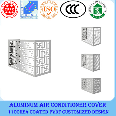 Foldable Colorful Decorative Outdoor Aluminum Air Conditioner