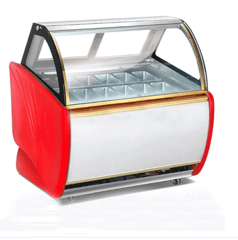 Foshan retail high quality ice cream merchandiser freezer display