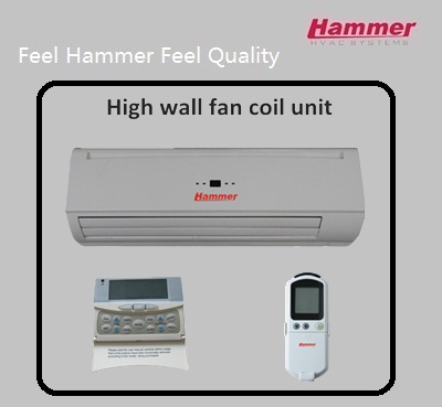 CE certified high wall fan coils