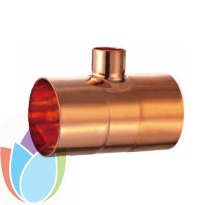 Air Conditioner Copper Fitting Reducing Tee