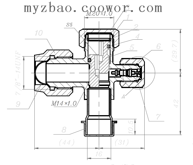 Zhongbao Fj Dn13 Service Valve For Air Conditioner And Refrigeration System Coowor Com