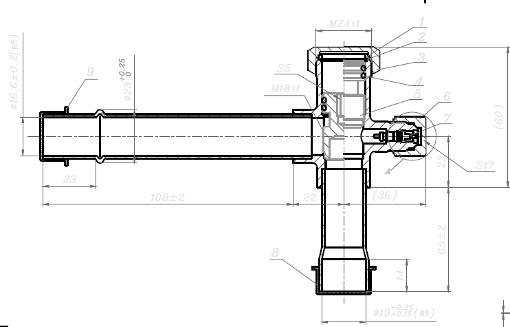 ZHONGBAO FJ-DN16 service valve for air-conditioner and refrigeration system