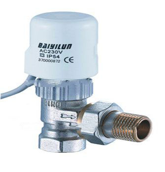 Thermal electric control actuator valve