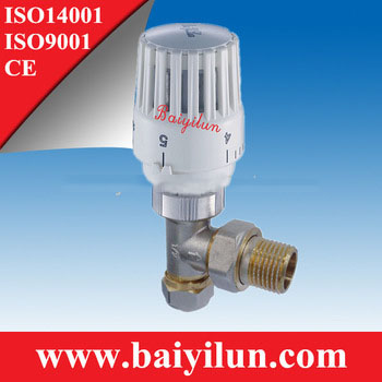 15mm aluminum pipe water flow control valve