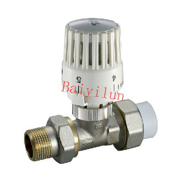 Thermostatic Valve Straight Valve With PPR (D Type)