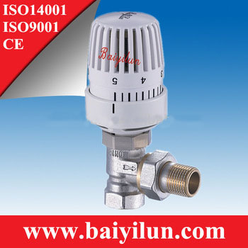 brass corner thermostatic valve for radiator