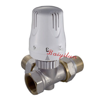 3 way automatic thermostatic valve