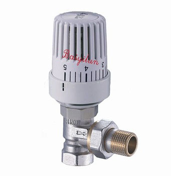 M30*1.5 brass radiator 2 way shut off valve