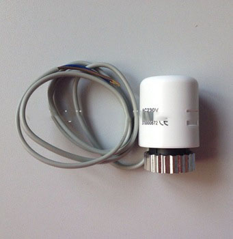 230v 110v 12v 24v manifold thermal actuator