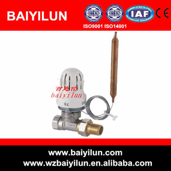 home heating manifold remote control valve