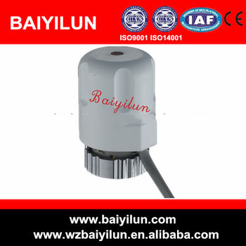 floor heating manifold electric thermal actuator