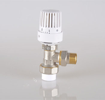 nickle angled radiator valves with ppr connection